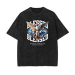 Washed Angel Streetwear Graphic Tee