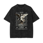 Washed Angel Streetwear Graphic Tee