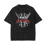 Washed Angel Streetwear Graphic Tee