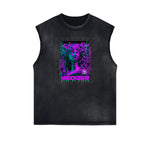 Vanquisher Neon Y2K Graphic Tank Top