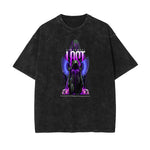 Faded Vanquisher Neon Y2K Graphic Tee