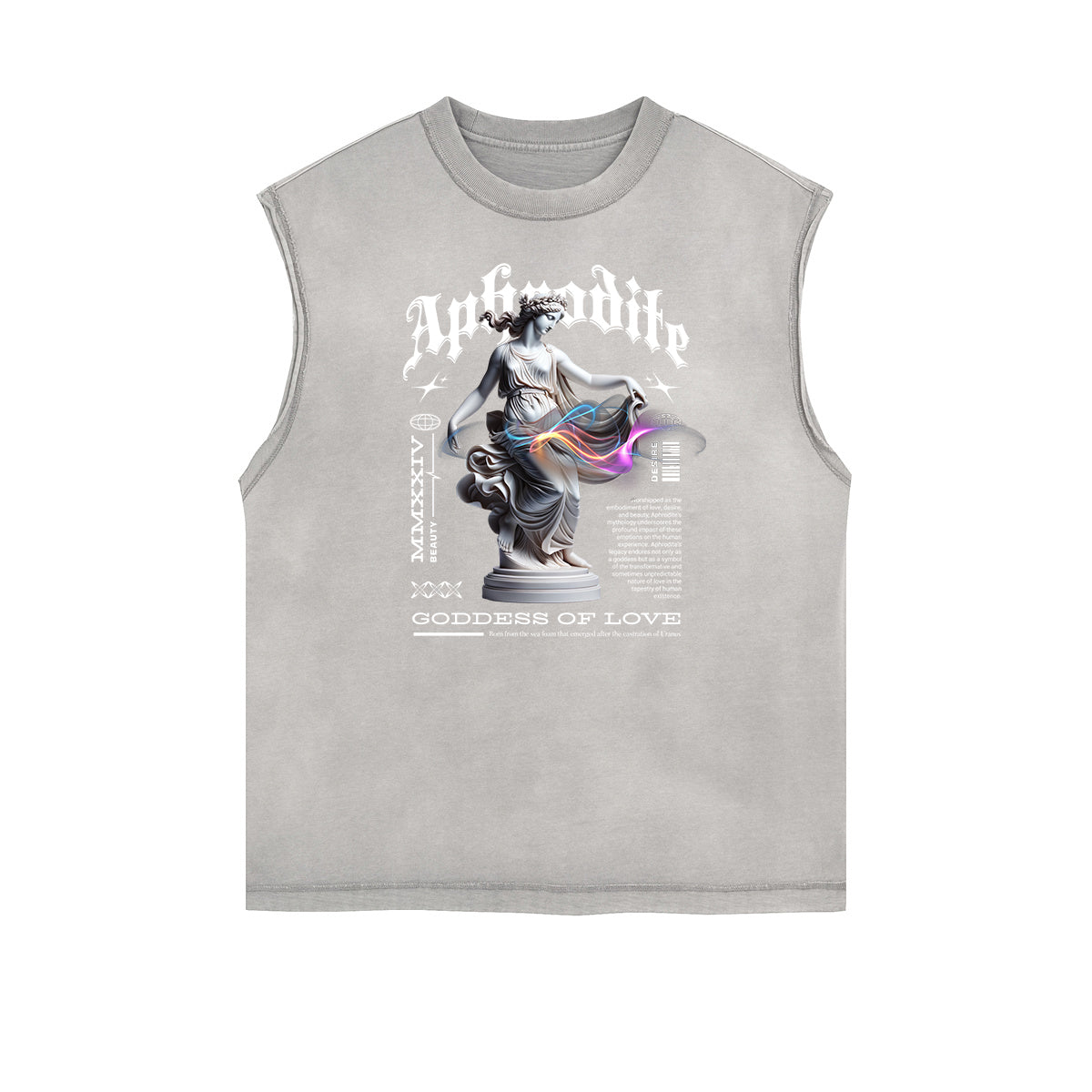 Celestial & Angel Statue Muscle Tank