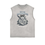 Celestial & Angel Statue Muscle Tank