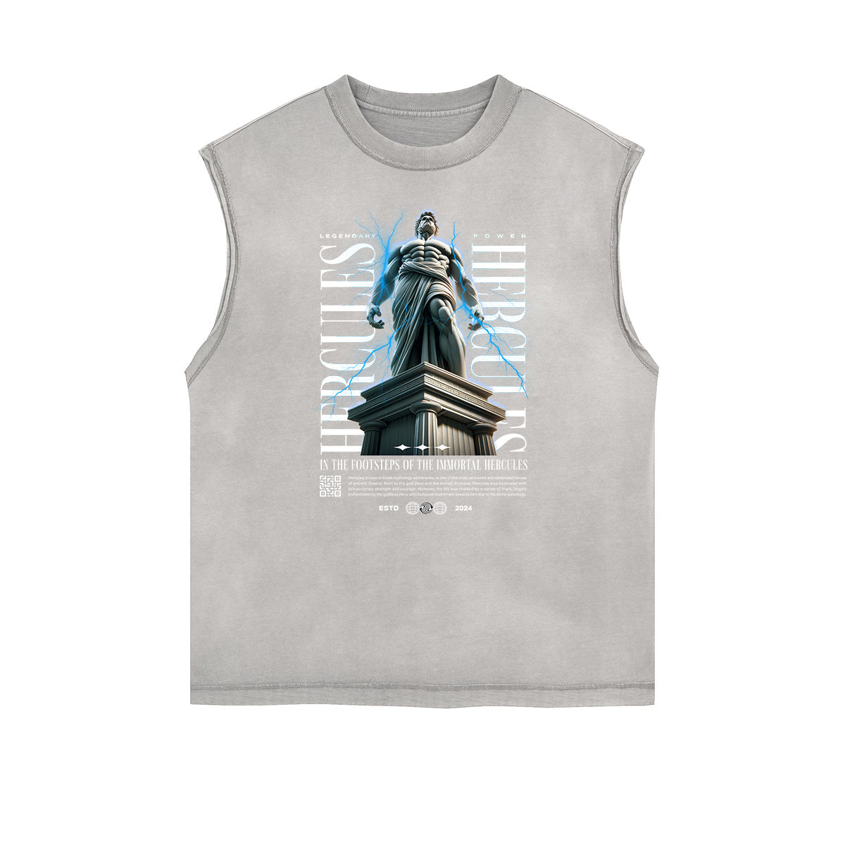 Celestial & Angel Statue Muscle Tank