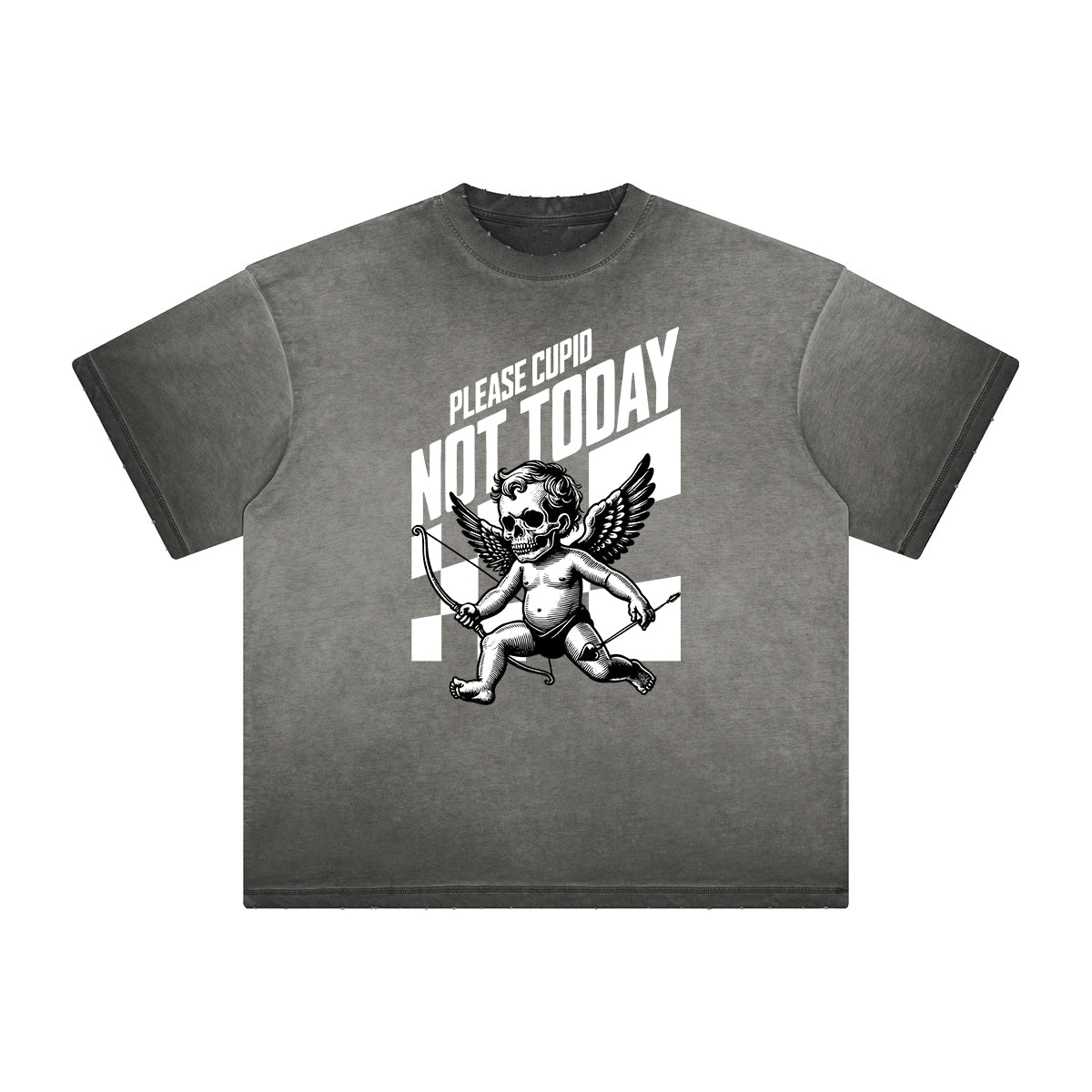 Faded Cupid Sniper Pattern Tee