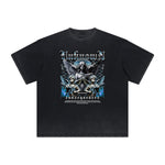 Faded Cupid Sniper Streetwear Graphic Tee