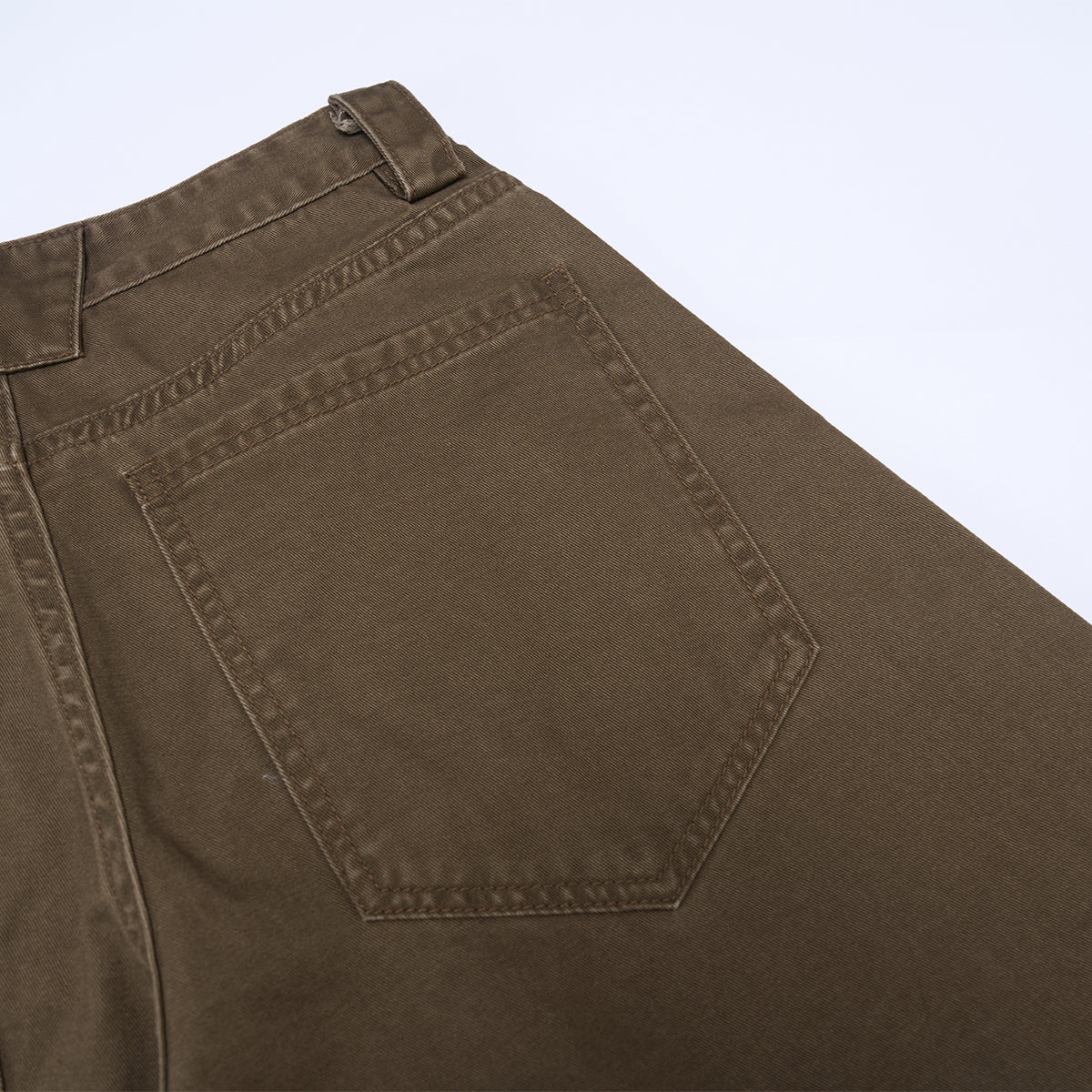 Loose Fit Straight Leg Patchwork Casual Comfort Pants