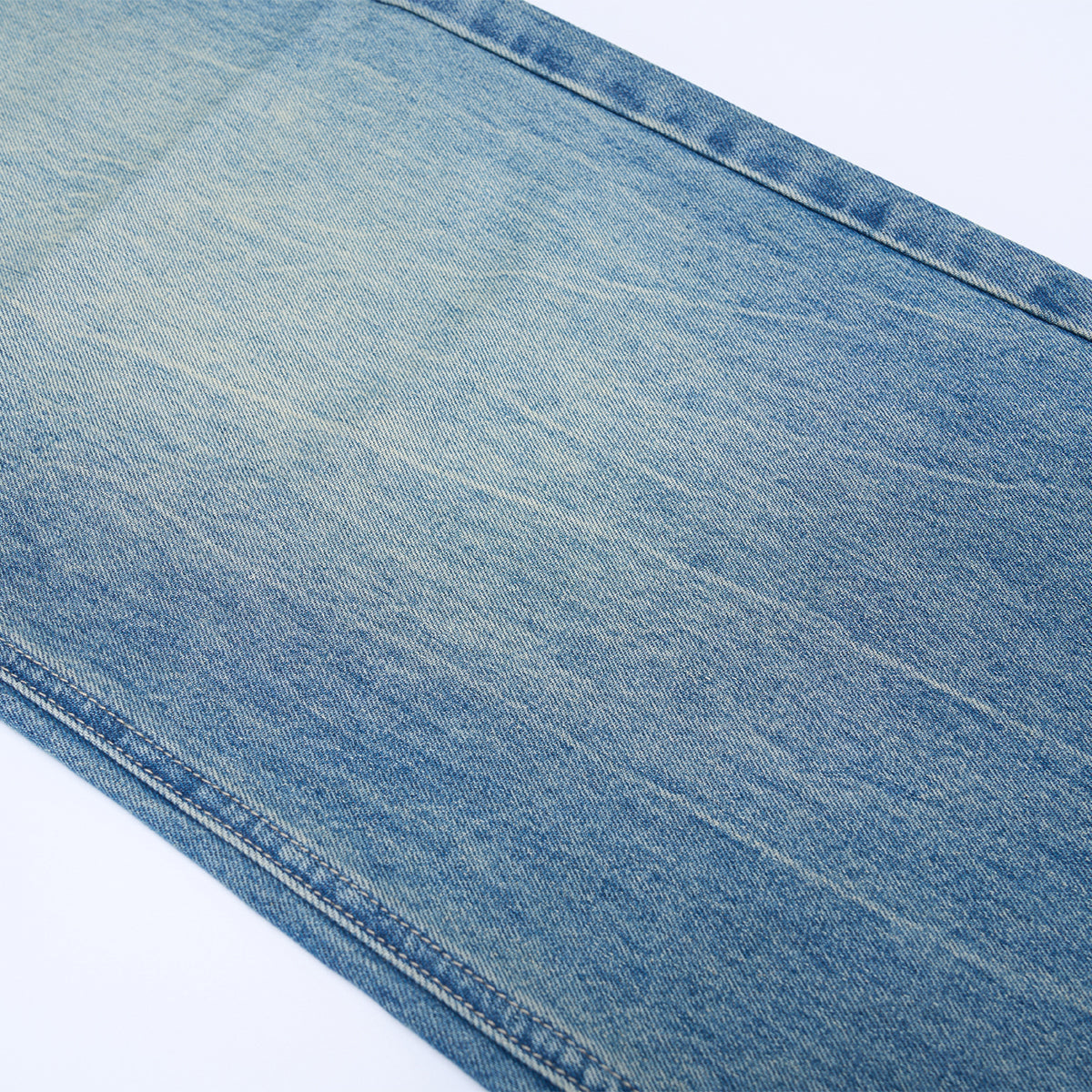 Vintage Light Wash Wide Leg High Rise Jeans