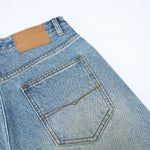 Vintage Washed Wide Leg Relaxed Fit Jeans