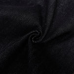 Curved Seam Wide Leg Denim Trousers Dark Indigo Wash