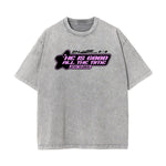 He Is God Christian Y2K Graphic Tee-INNBLAC Fashion Apparel