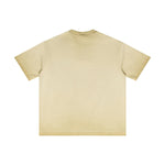 Camiseta holgada desgastada con lavado pesado de 275 g/m²