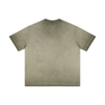 Camiseta holgada desgastada con lavado pesado de 275 g/m²