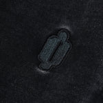 Black Washed Distressed Chain Shorts