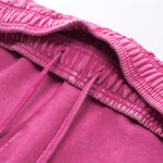 Raw Edge Washed Short Pants