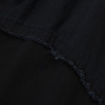 Raw Edge Patchwork Short Pants