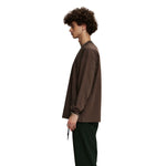 Crew Neck Solid Color Sweatshirt-INNBLAC Fashion Apparel