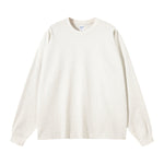 Crew Neck Solid Color Sweatshirt-INNBLAC Fashion Apparel