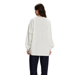 Women's Crew Neck Solid Color Sweatshirt-INNBLAC Fashion Apparel