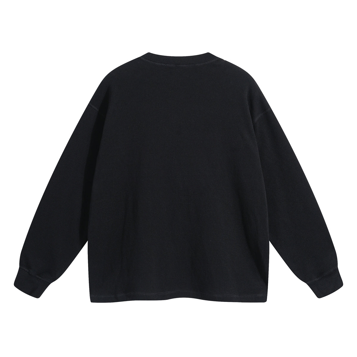 Women's Heavyweight Waffle-knit Sweatshirt-INNBLAC Fashion Apparel