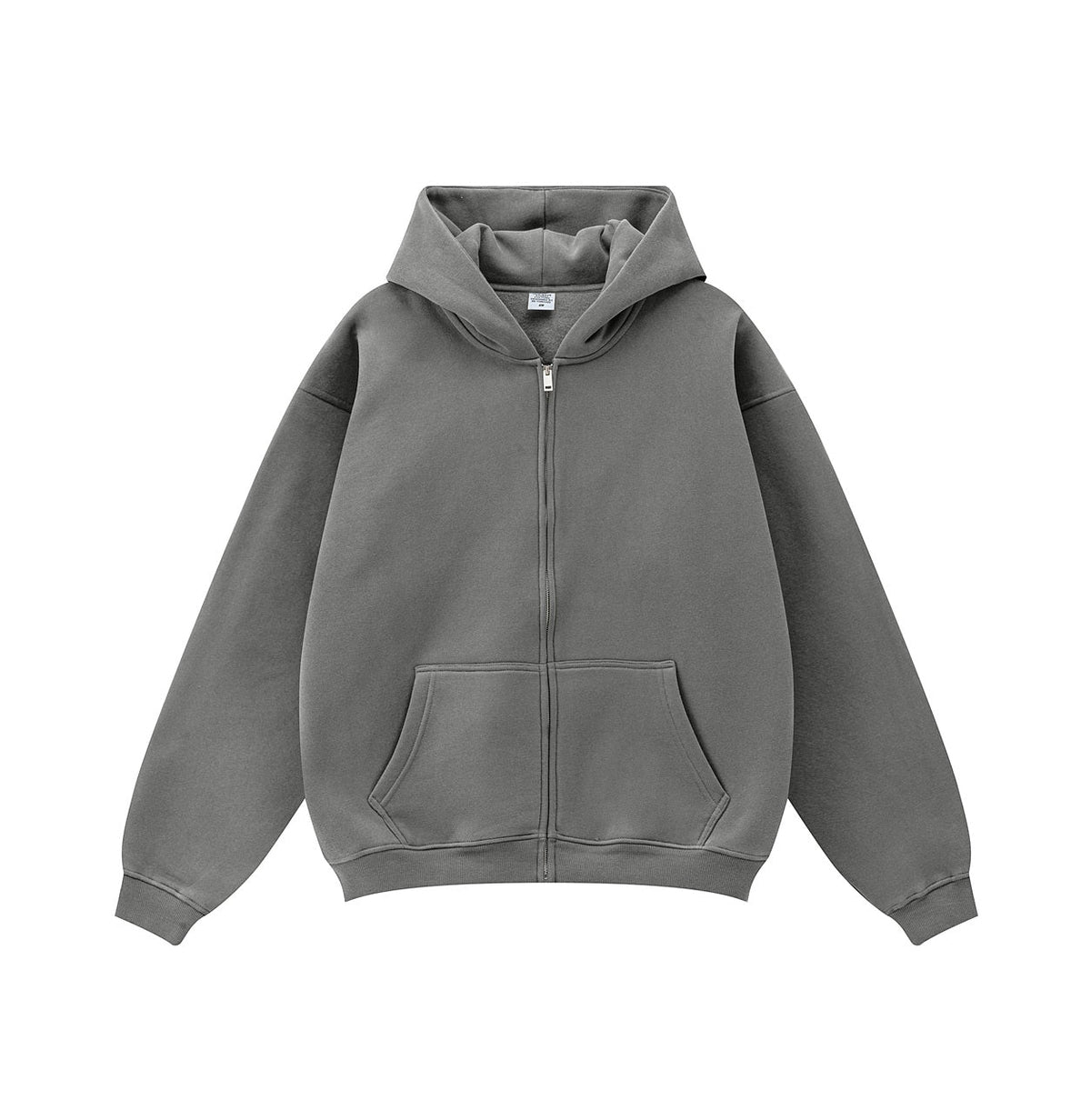 Oversized Full Zip Hoodie-INNBLAC Fashion Apparel