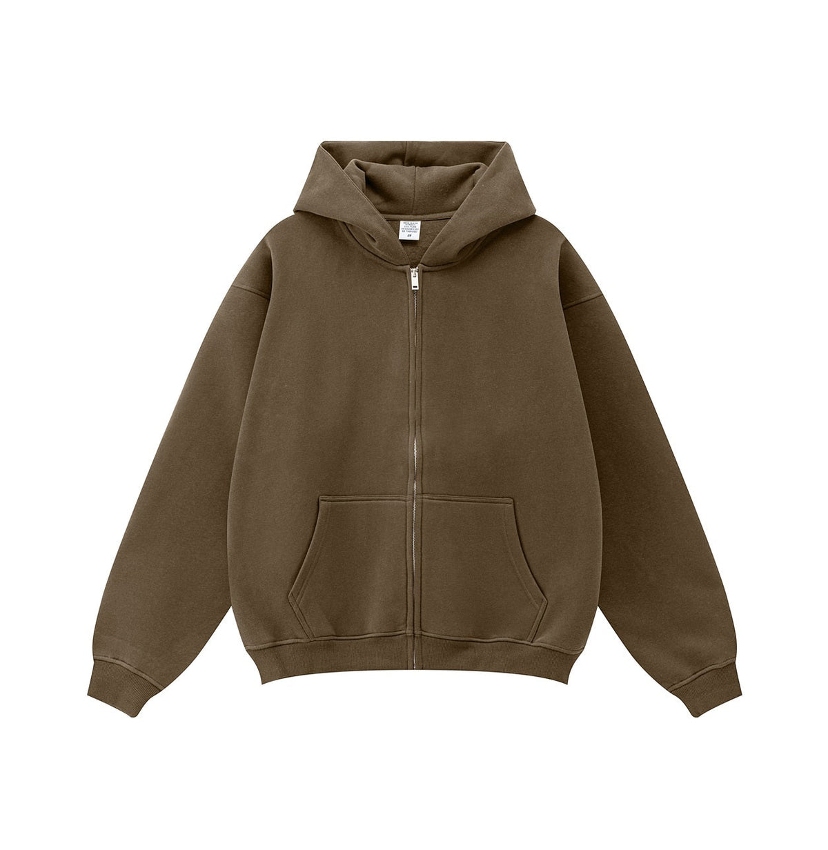 Oversized Full Zip Hoodie-INNBLAC Fashion Apparel