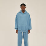 Oversized Plush Lining Plain Hoodie-INNBLAC Fashion Apparel