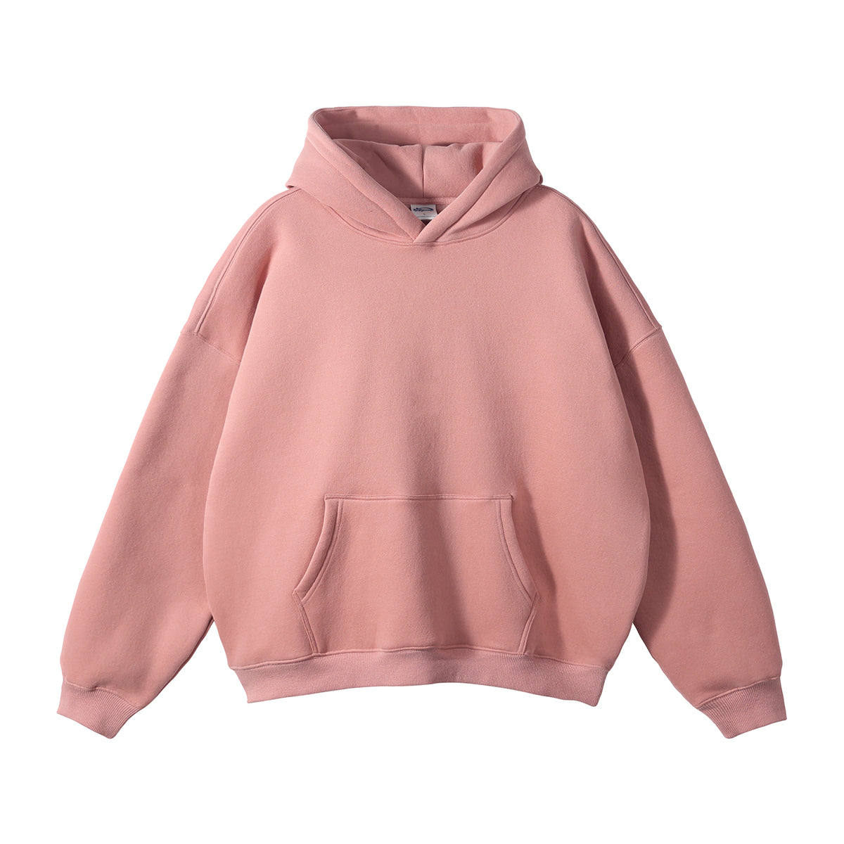 Oversized Plush Lining Plain Hoodie-INNBLAC Fashion Apparel