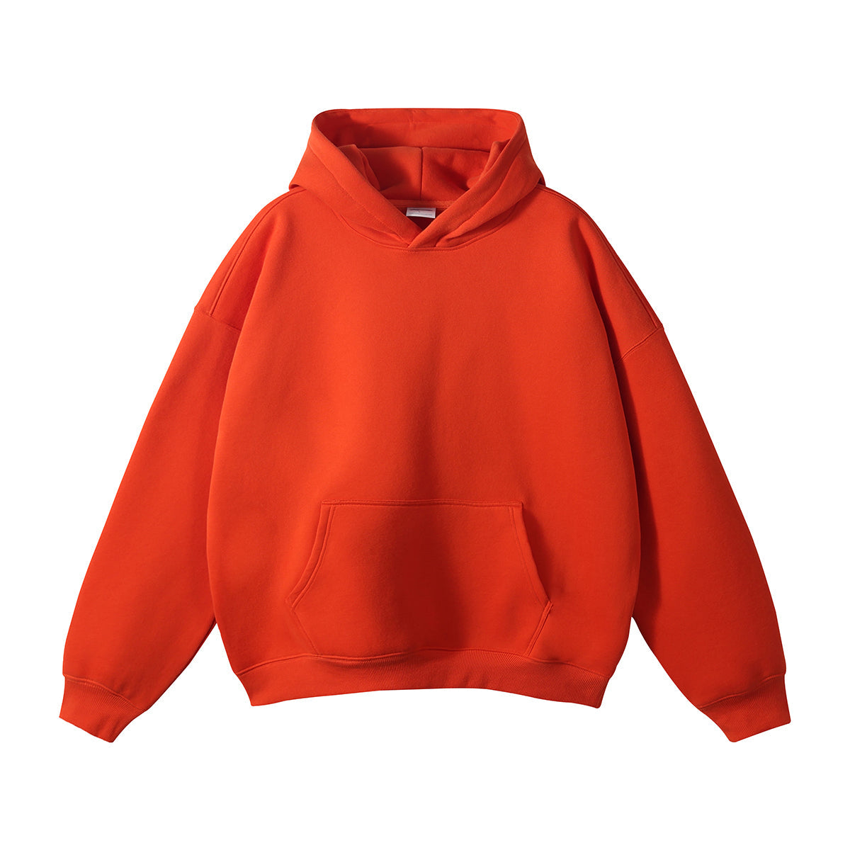 Oversized Plush Lining Plain Hoodie-INNBLAC Fashion Apparel