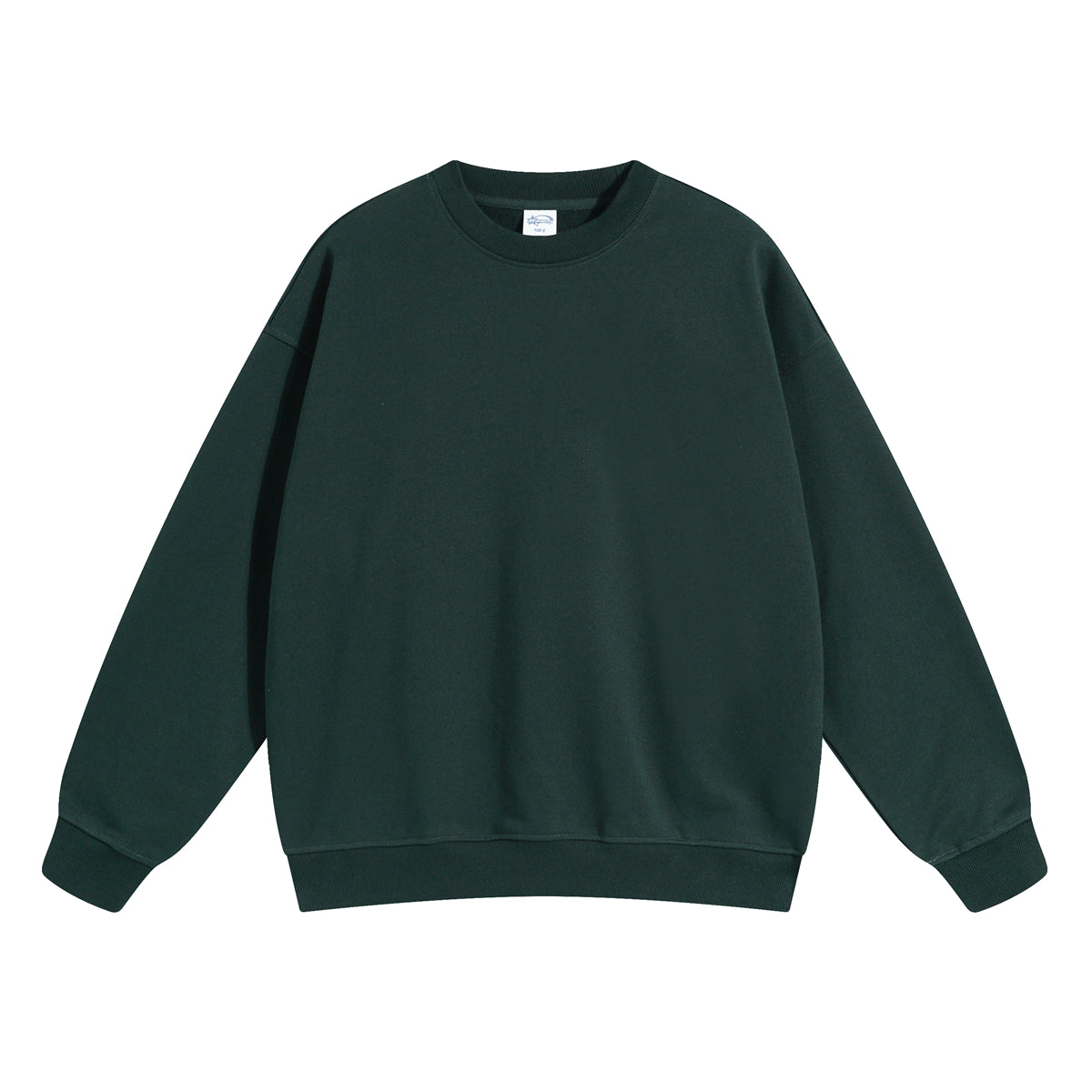 Solid Color French Terry Sweatshirt-INNBLAC Fashion Apparel