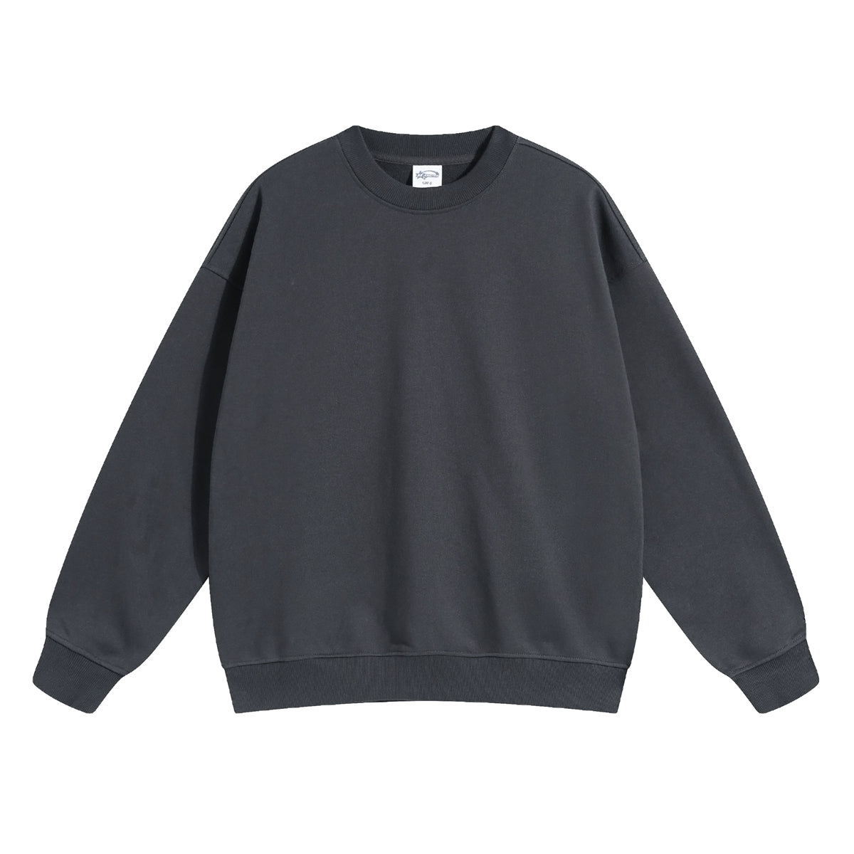 Solid Color French Terry Sweatshirt-INNBLAC Fashion Apparel