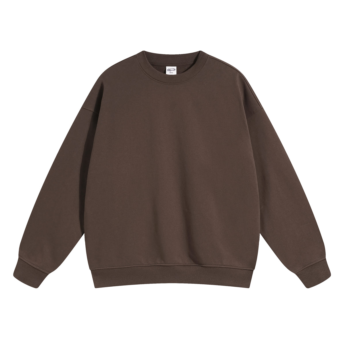 Solid Color French Terry Sweatshirt-INNBLAC Fashion Apparel
