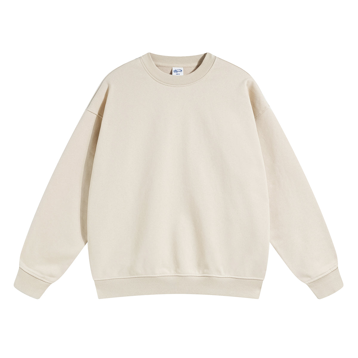 Solid Color French Terry Sweatshirt-INNBLAC Fashion Apparel