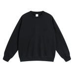 Solid Color French Terry Sweatshirt-INNBLAC Fashion Apparel