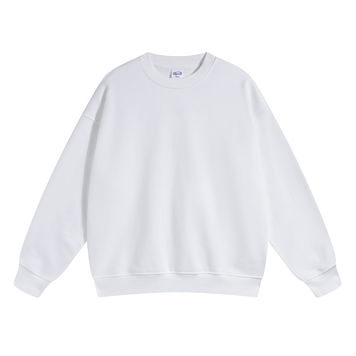 Solid Color French Terry Sweatshirt-INNBLAC Fashion Apparel