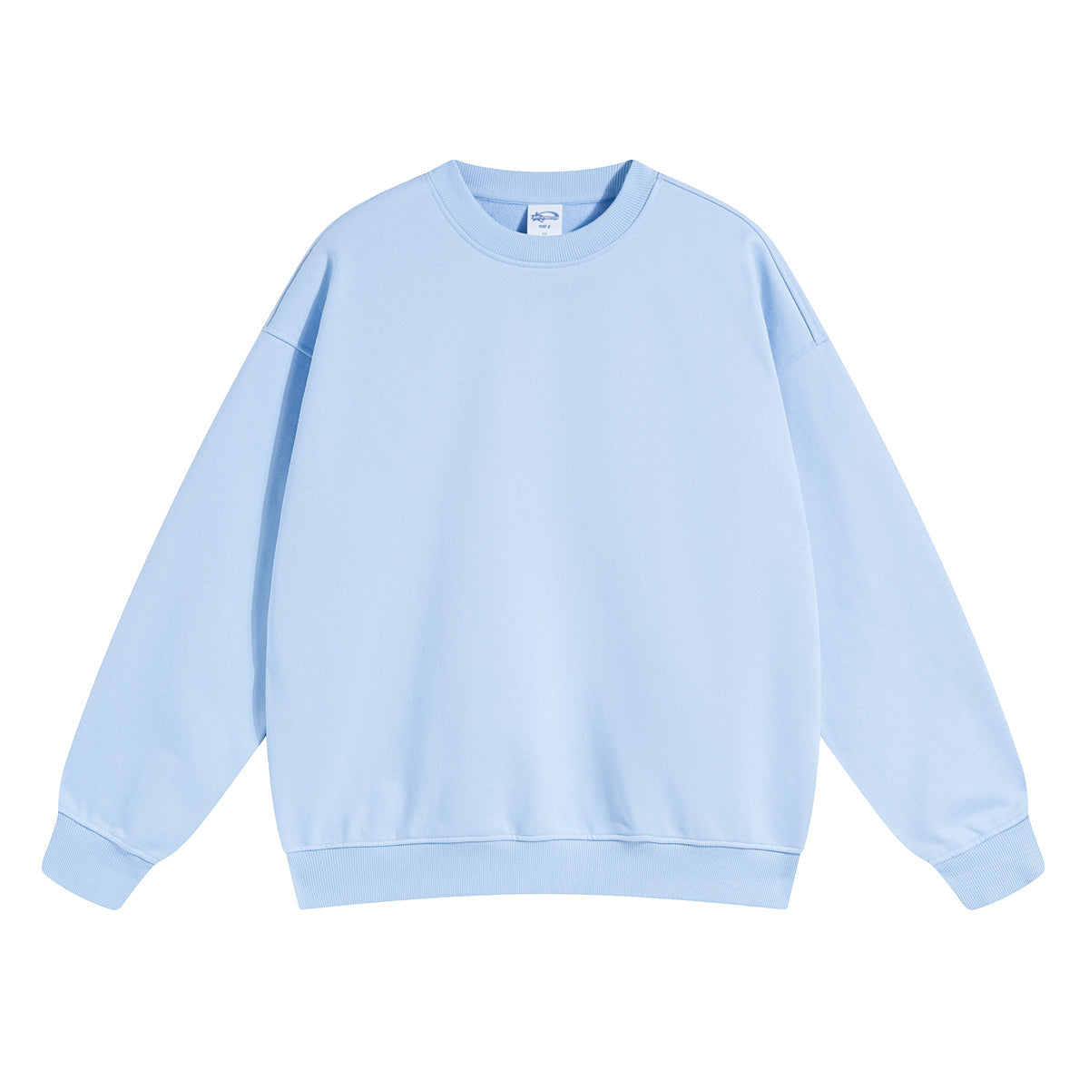 Solid Color French Terry Sweatshirt-INNBLAC Fashion Apparel