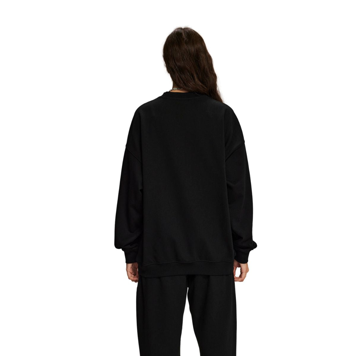 Women's Solid Color French Terry Sweatshirt-INNBLAC Fashion Apparel