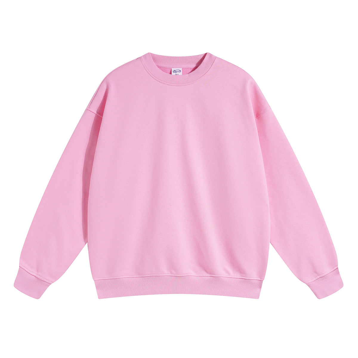 Solid Color French Terry Sweatshirt-INNBLAC Fashion Apparel