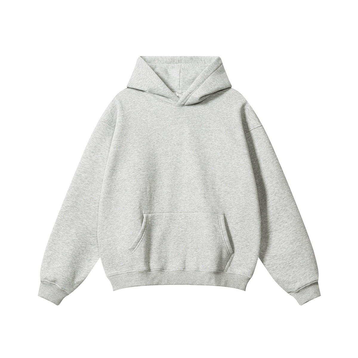Solid Color Loose Fit Hoodie-INNBLAC Fashion Apparel