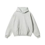 Solid Color Loose Fit Hoodie-INNBLAC Fashion Apparel