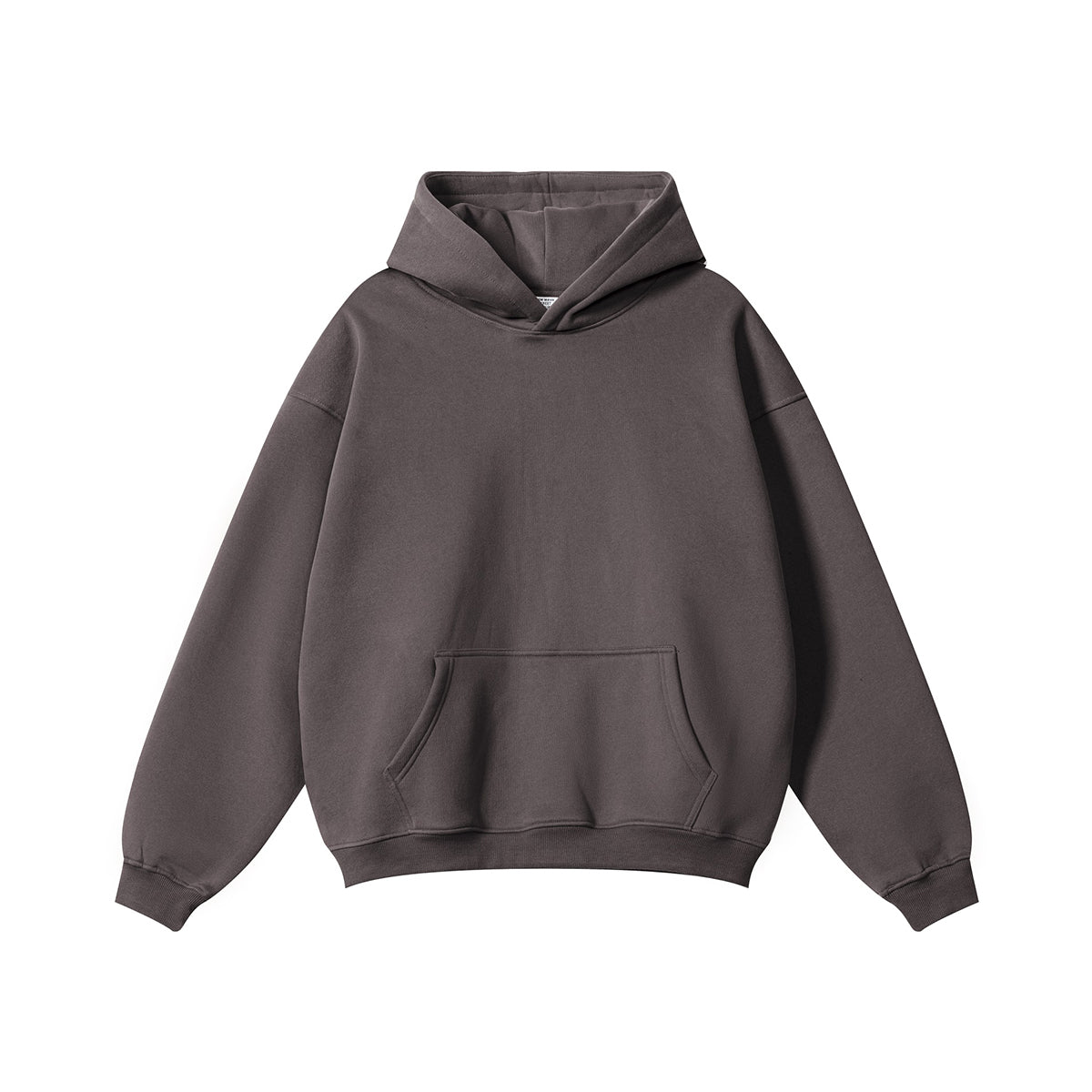 Solid Color Loose Fit Hoodie-INNBLAC Fashion Apparel