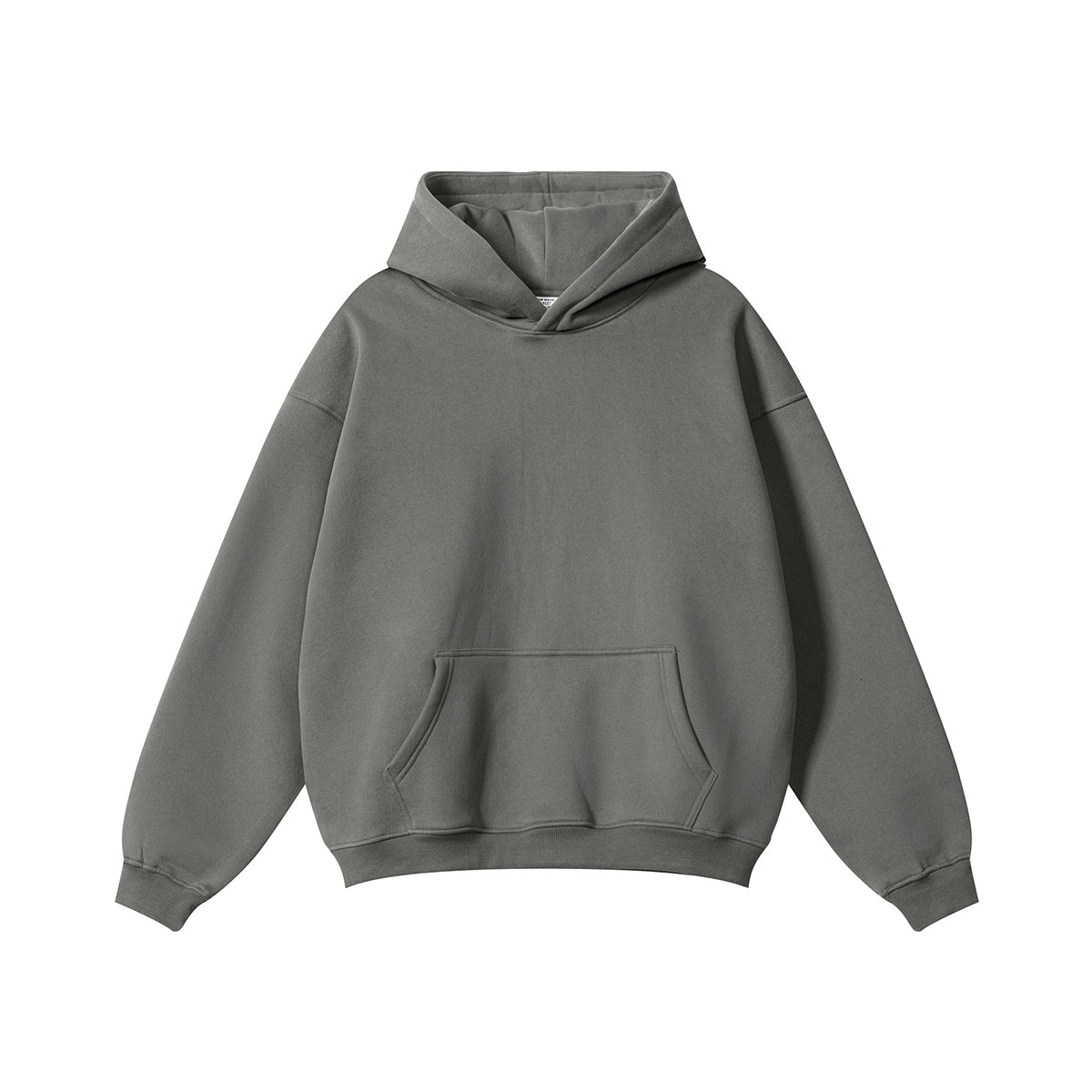 Solid Color Loose Fit Hoodie-INNBLAC Fashion Apparel