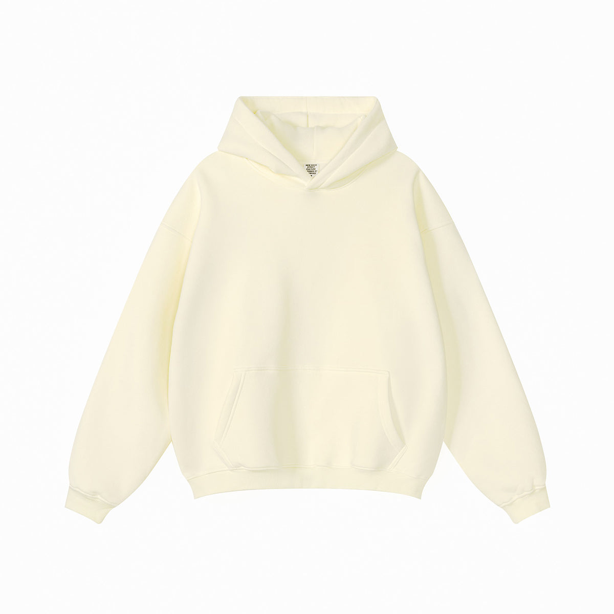 Solid Color Loose Fit Hoodie-INNBLAC Fashion Apparel