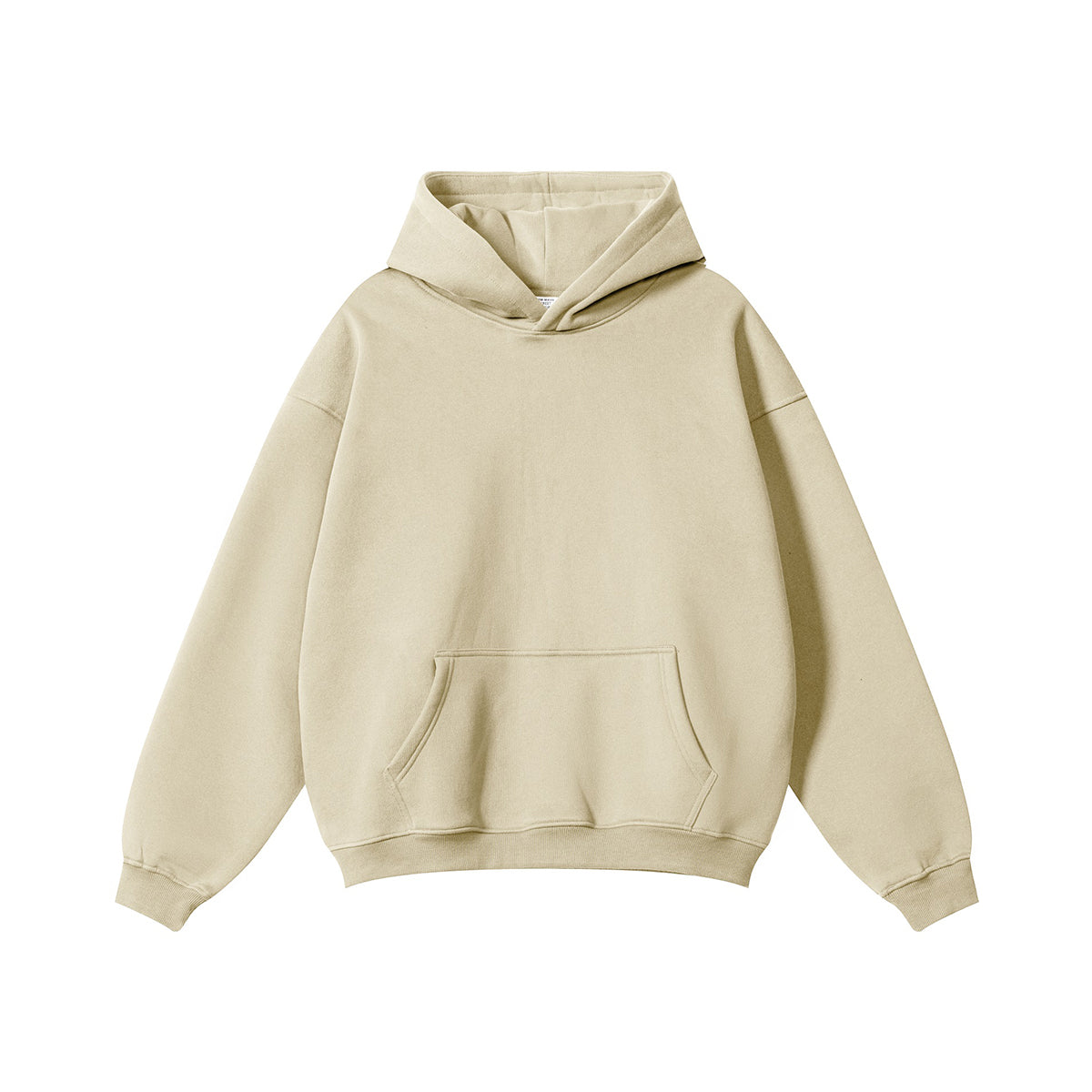 Solid Color Loose Fit Hoodie-INNBLAC Fashion Apparel