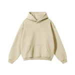 Solid Color Loose Fit Hoodie-INNBLAC Fashion Apparel