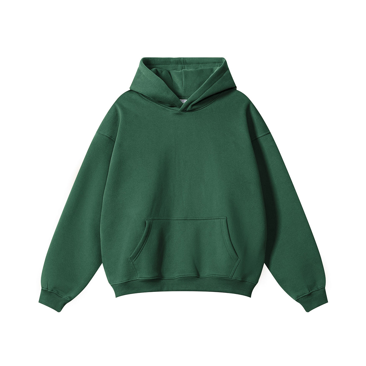 Solid Color Loose Fit Hoodie-INNBLAC Fashion Apparel