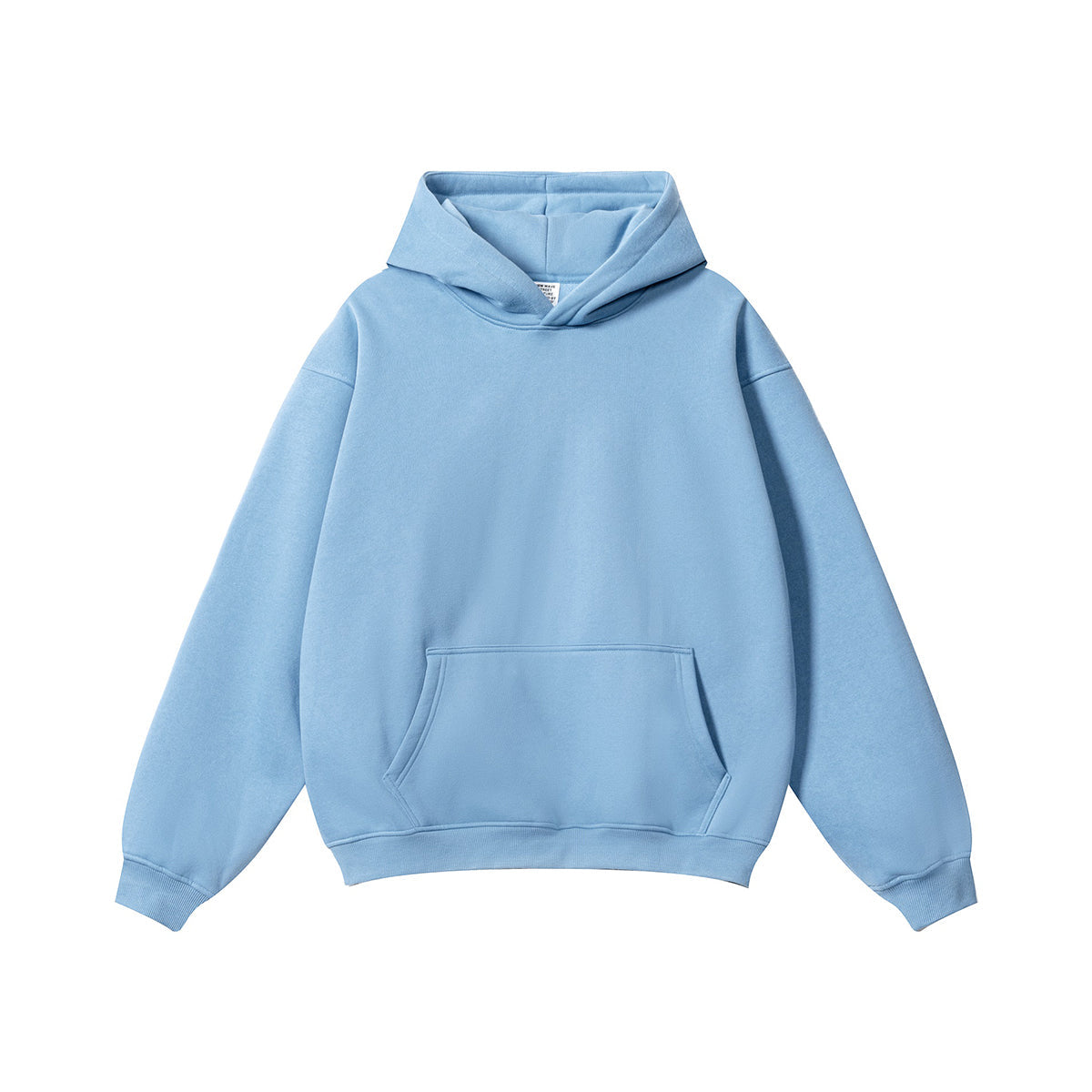Solid Color Loose Fit Hoodie-INNBLAC Fashion Apparel