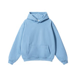 Solid Color Loose Fit Hoodie-INNBLAC Fashion Apparel