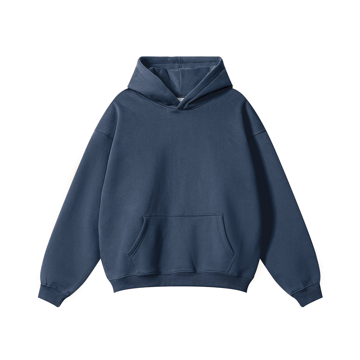 Solid Color Loose Fit Hoodie-INNBLAC Fashion Apparel