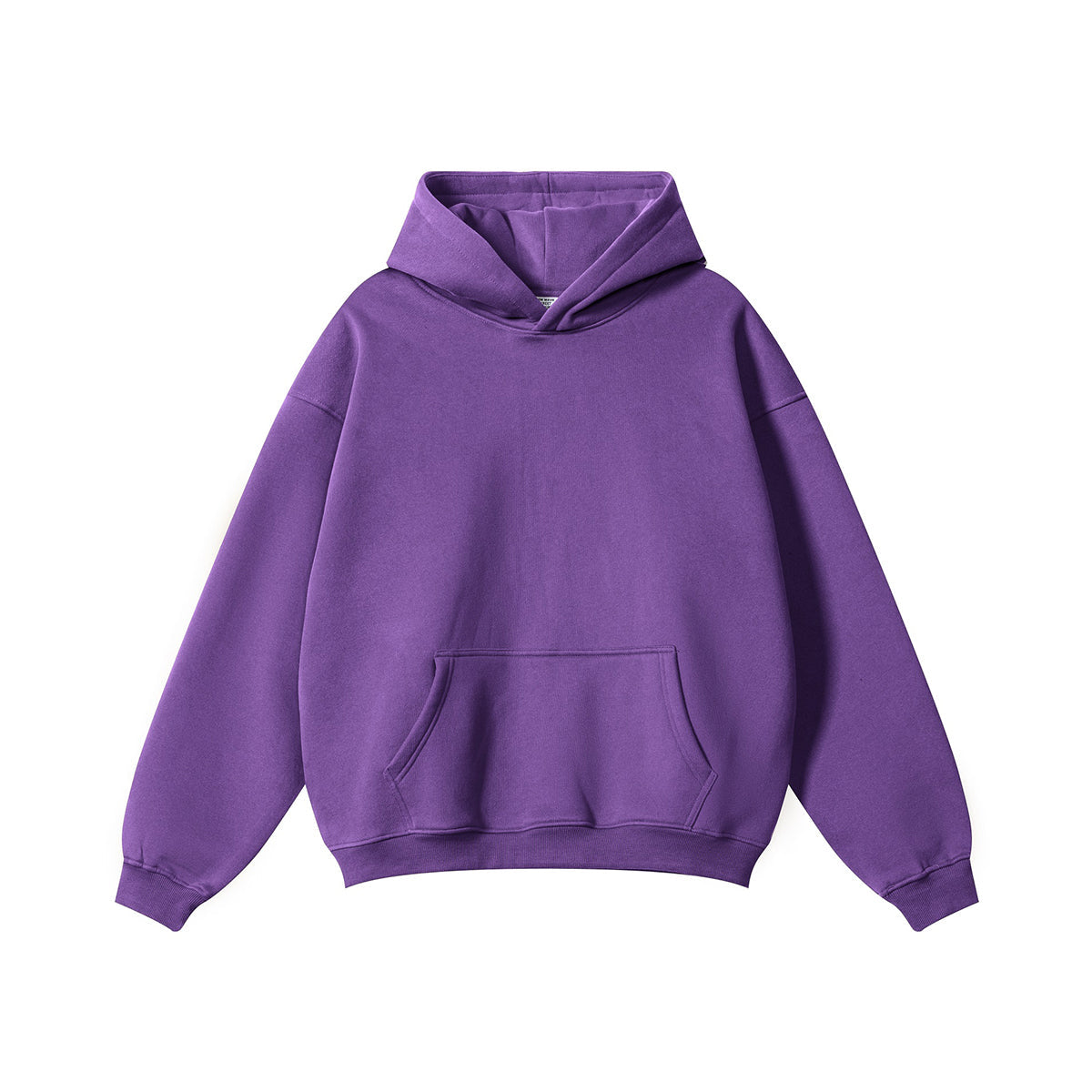 Solid Color Loose Fit Hoodie-INNBLAC Fashion Apparel